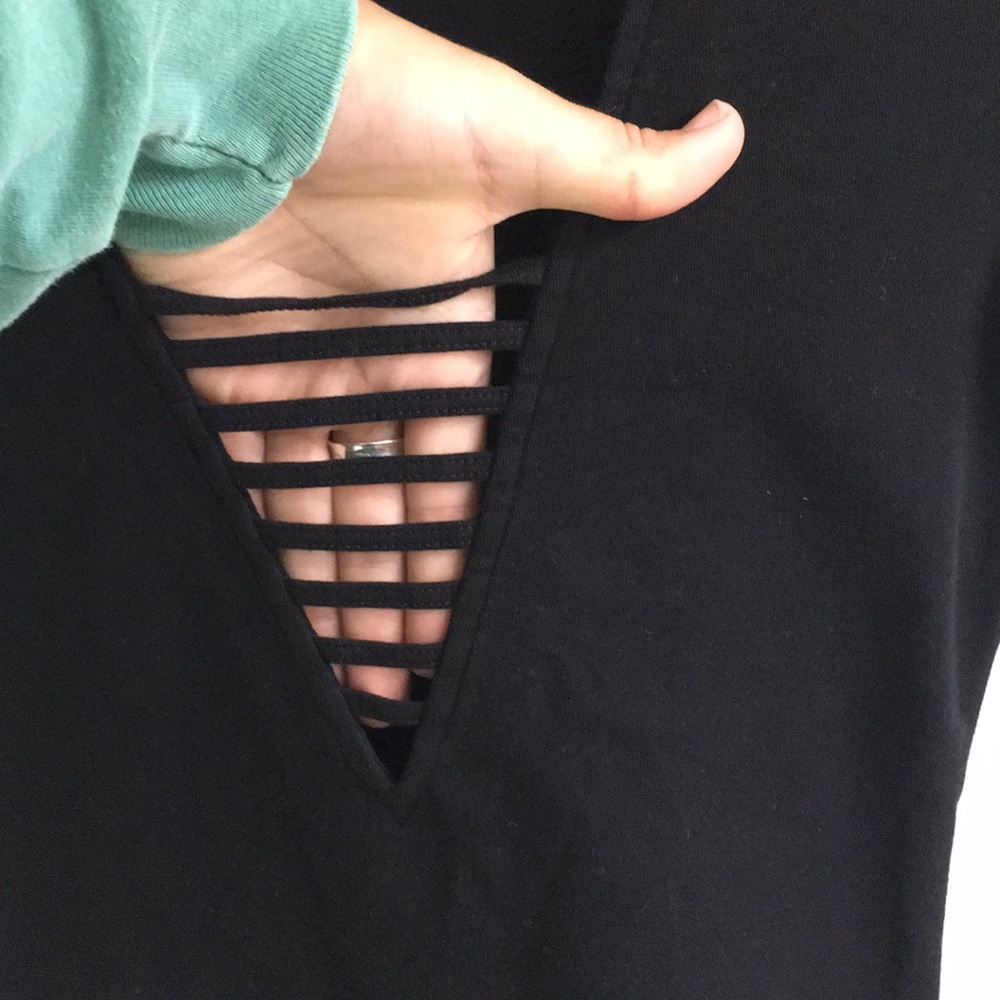 Express V Neck Top - Picture 3 of 5